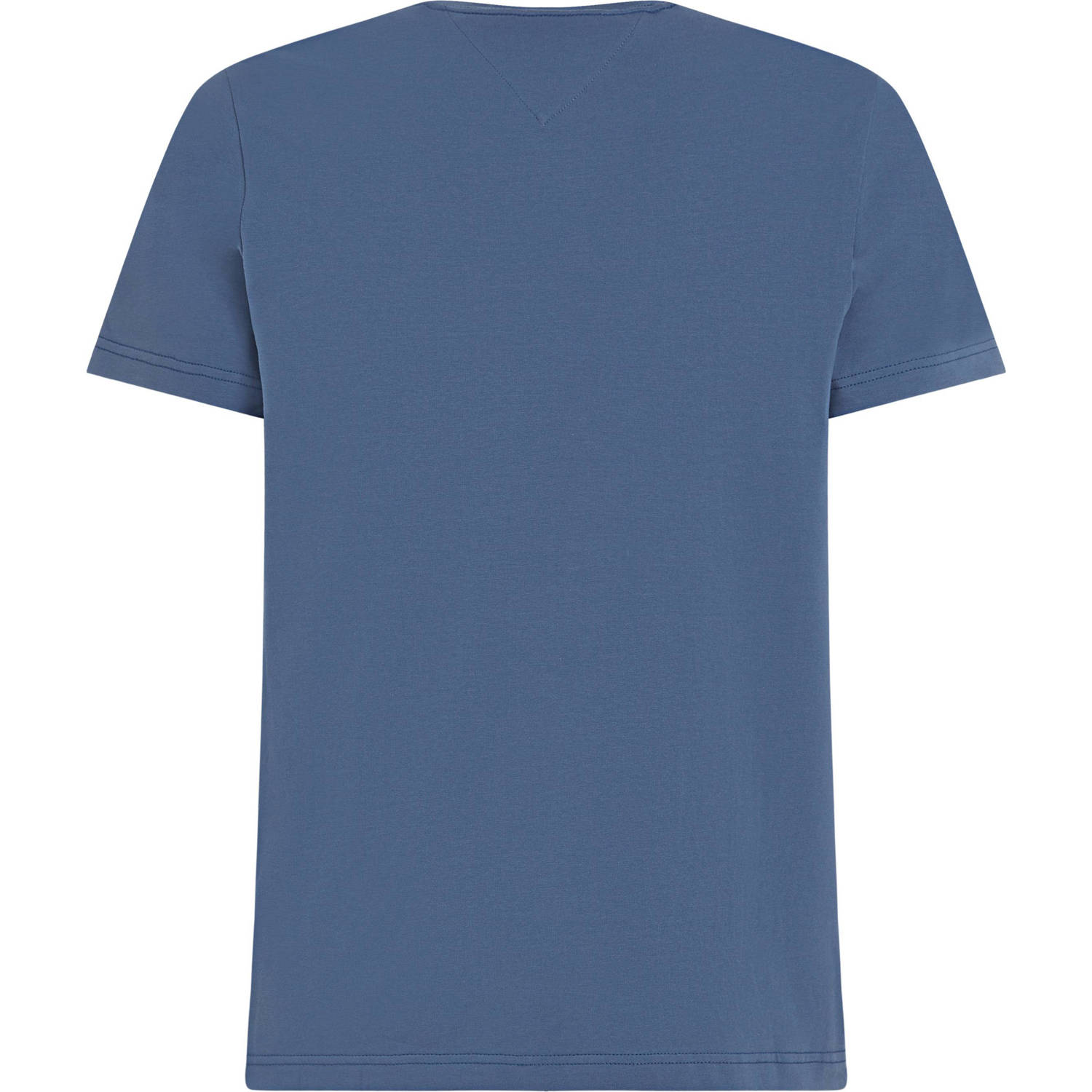 Tommy Hilfiger Big & Tall T-shirt Plus Size met logo faded indigo