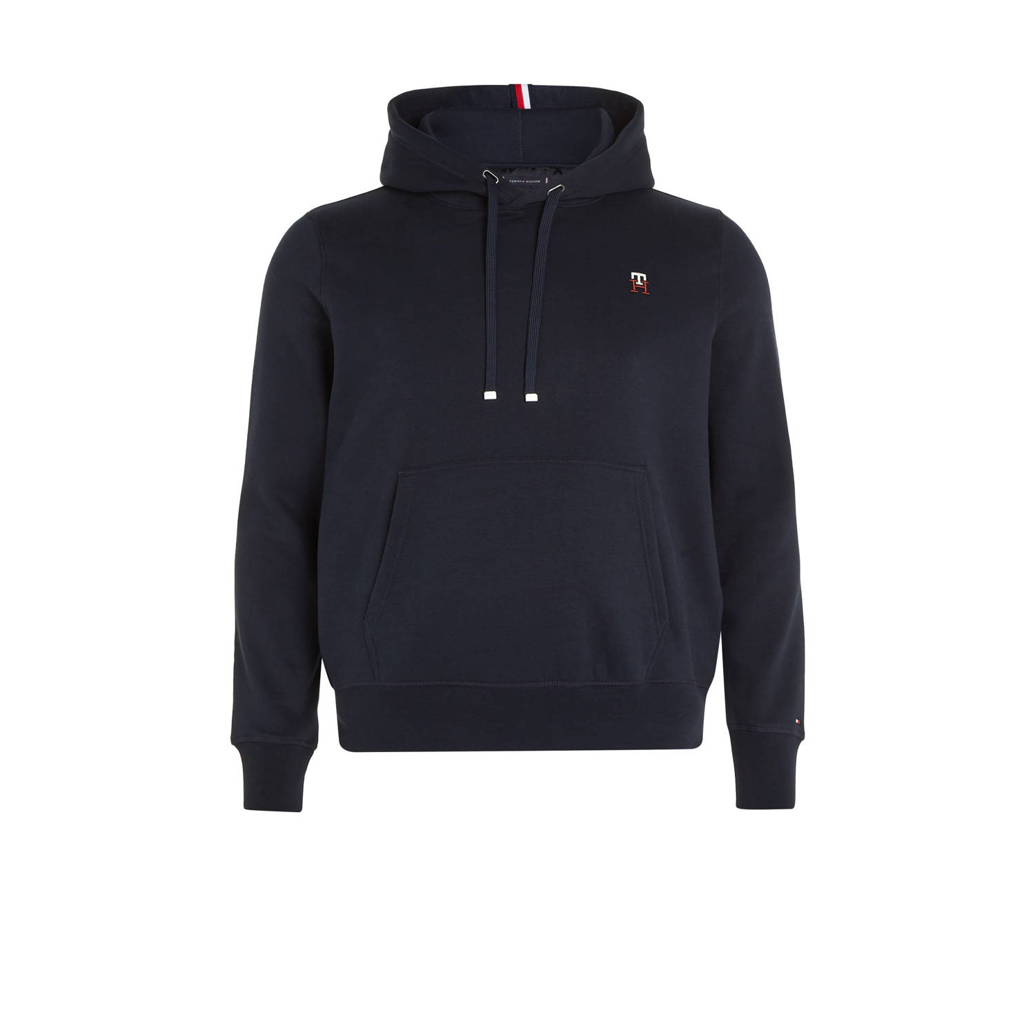 Tommy Hilfiger Big & Tall hoodie Plus Size met biologisch katoen desert sky