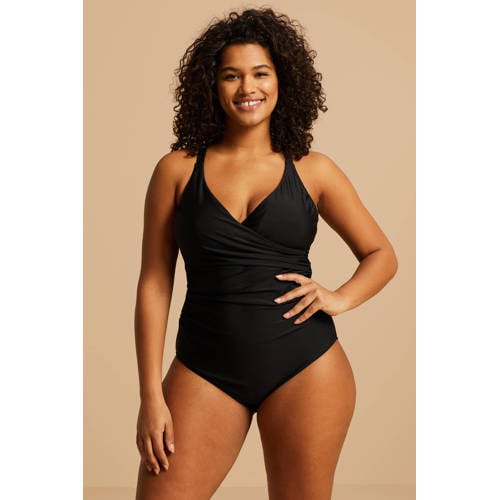 BEACHWAVE Curve corrigerend badpak zwart afbeelding