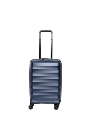  trolley The Base Eco 55 cm. donkerblauw