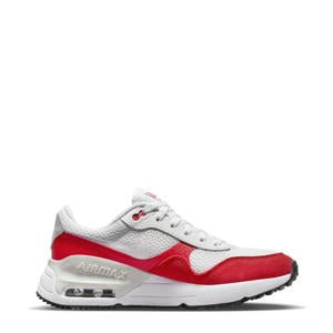 Air Max Systm sneakers wit/rood/lichtgrijs