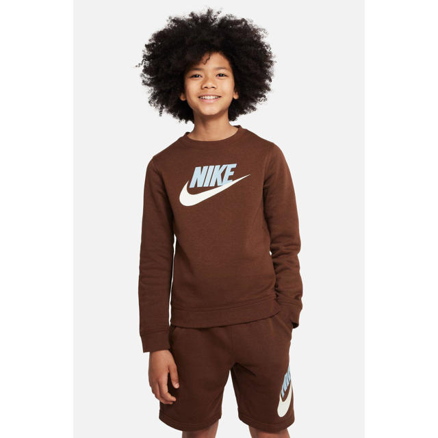 informatie foto groet Nike sweater bruin kopen? | Morgen in huis | wehkamp