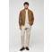 Mango Man bomberjack zomer van polyester bruin
