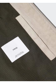 thumbnail: Mango Man bomberjack zomer van polyester beige