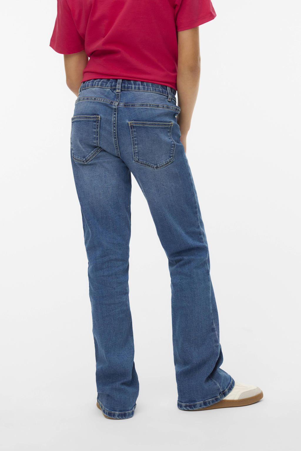VERO MODA GIRL flared jeans VMRIVER medium blue denim