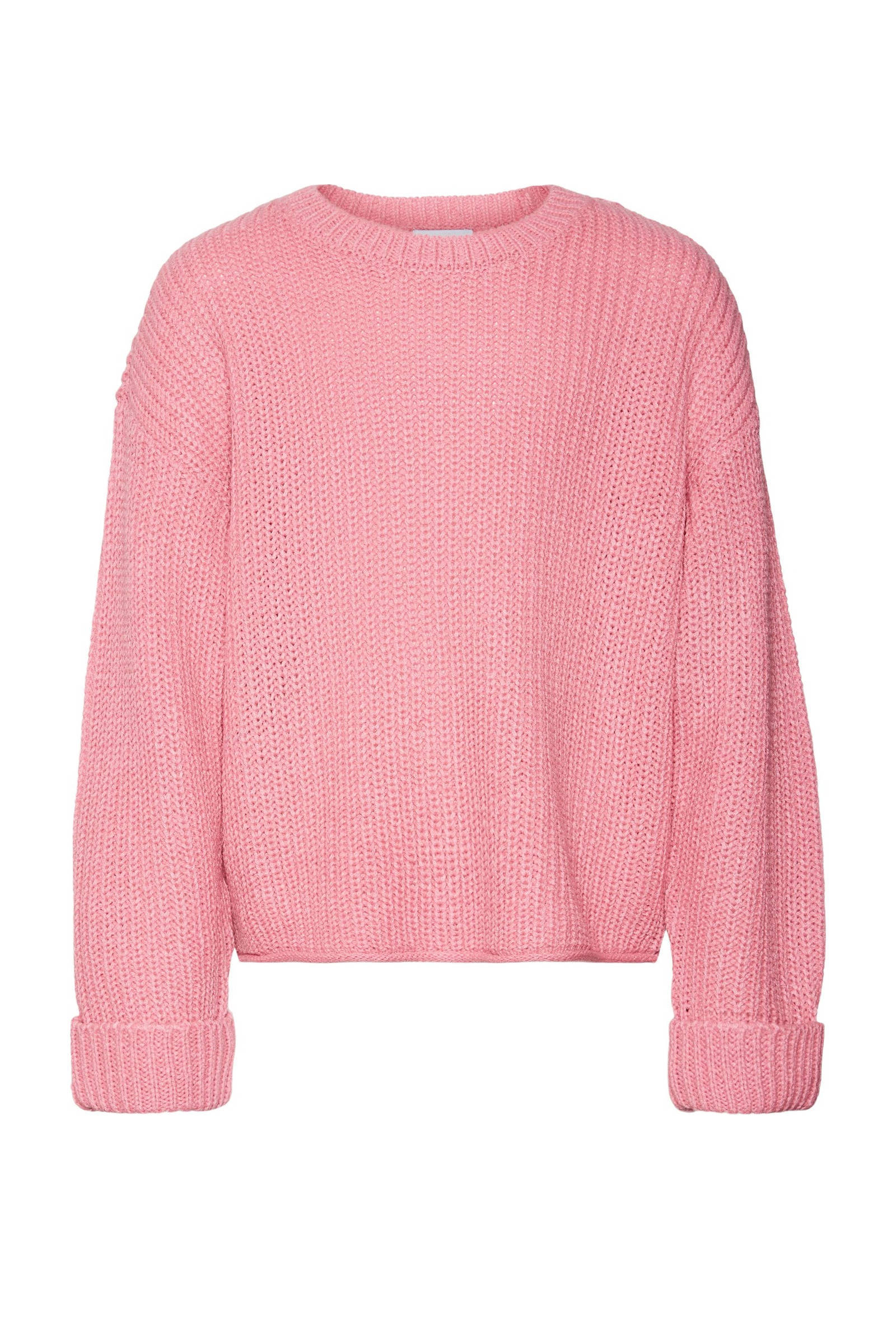 VERO MODA trui lichtgrijs gebreid | wehkamp