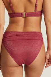 thumbnail: BEACHWAVE omslag bikinibroekje met lurex roze