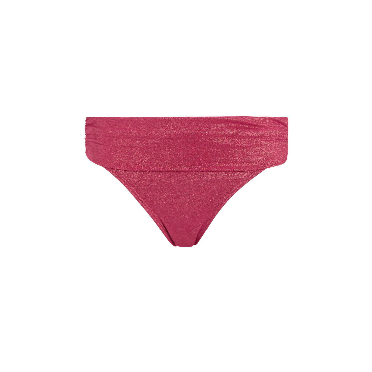 BEACHWAVE omslag bikinibroekje met lurex roze