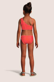 thumbnail: BEACHWAVE one shoulder bikini oranje/roze