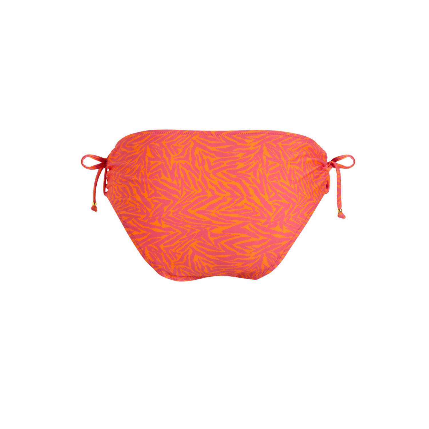 BEACHWAVE bikinibroekje oranje roze