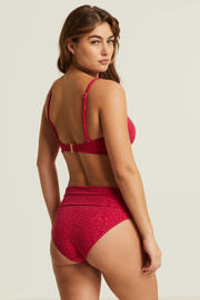 thumbnail: BEACHWAVE omslag bikinibroekje koraalrood