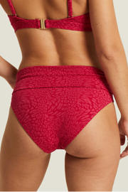 thumbnail: BEACHWAVE omslag bikinibroekje koraalrood