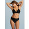 BEACHWAVE omslag bikinibroekje met textuur zwart