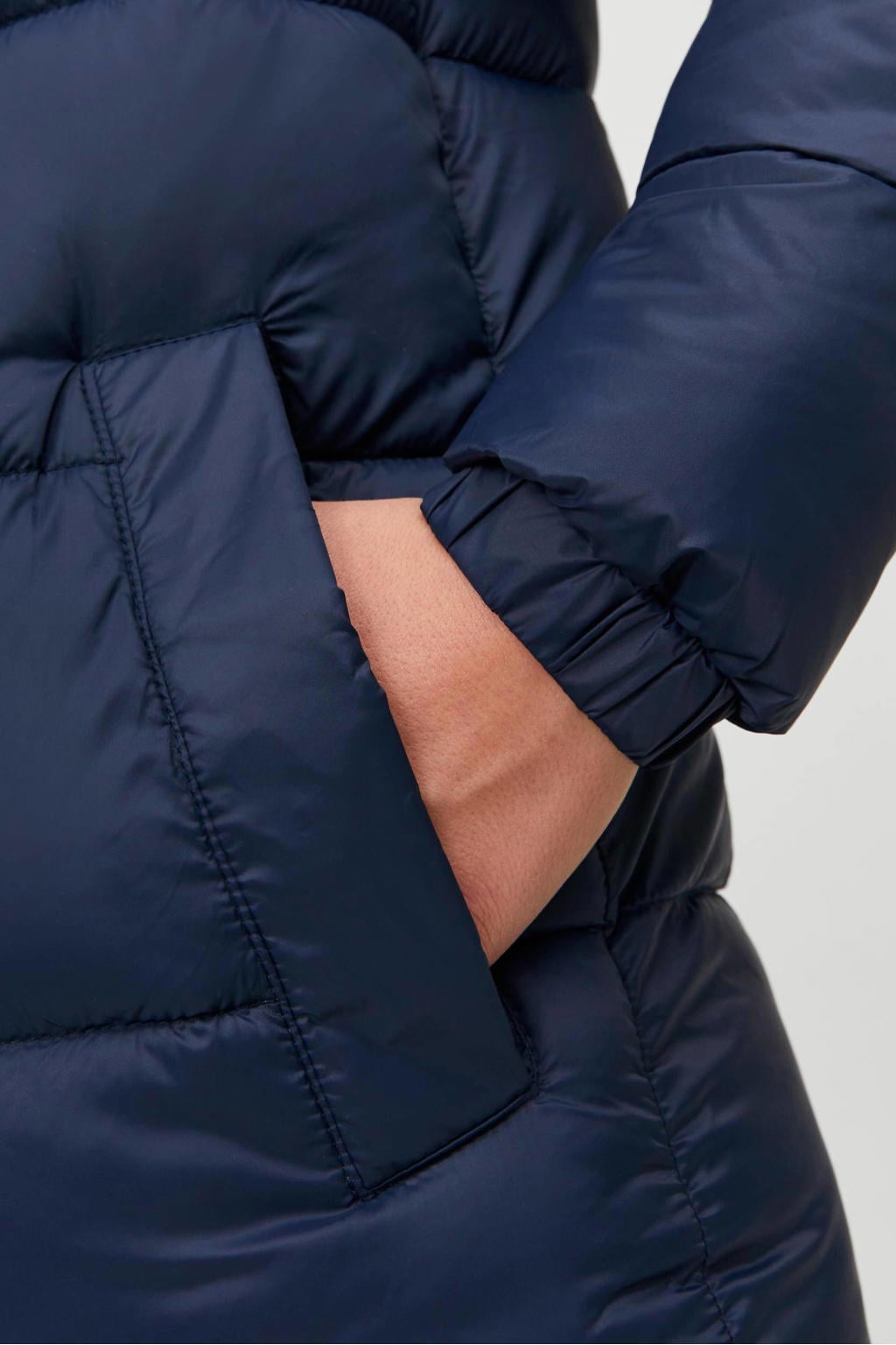 Jack & Jones JJERUSH HOOD - Giacca da mezza stagione - blau/blu scuro Jack & Jones JJERUSH HOOD - Giacca da mezza stagione - blau/blu scuro