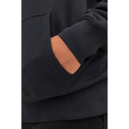 JACK & JONES JUNIOR hoodie JJESTAR met logo zwart afbeelding