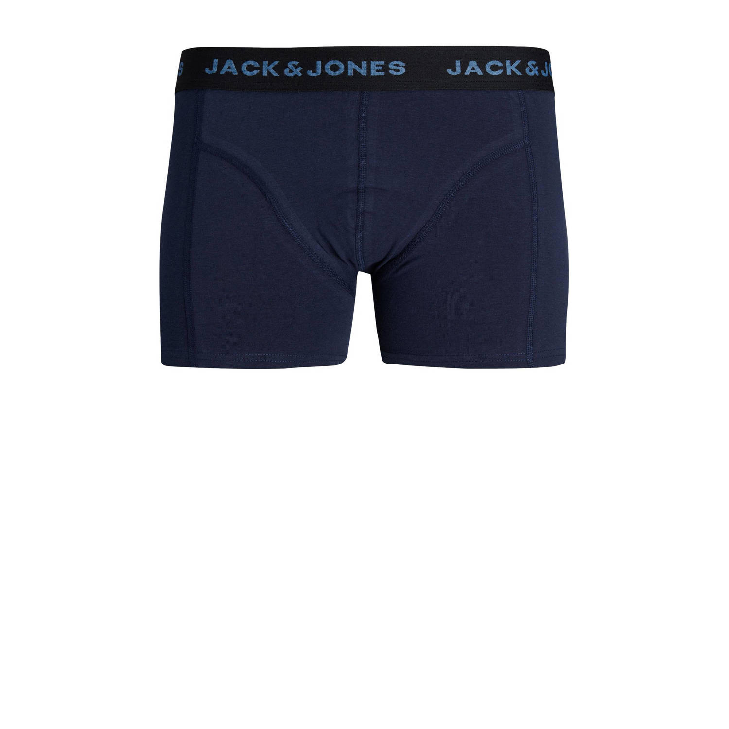 JACK & JONES JUNIOR boxershort JACSWEET SANTA set van 3 donkerblauw groen