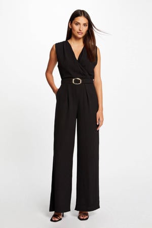 wide leg jumpsuit zwart