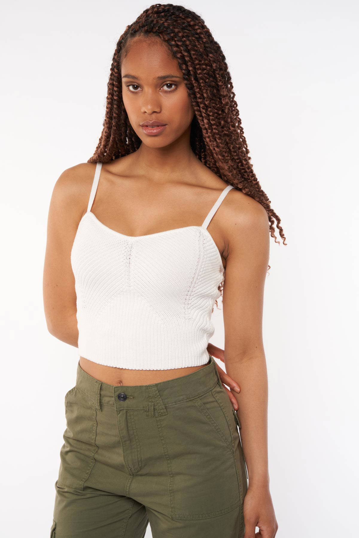 Wit discount crop shirt