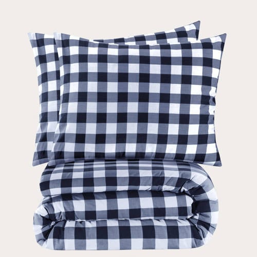 Wehkamp NOUS Living katoenen dekbedovertrek 2 persoons (200x200 cm) aanbieding