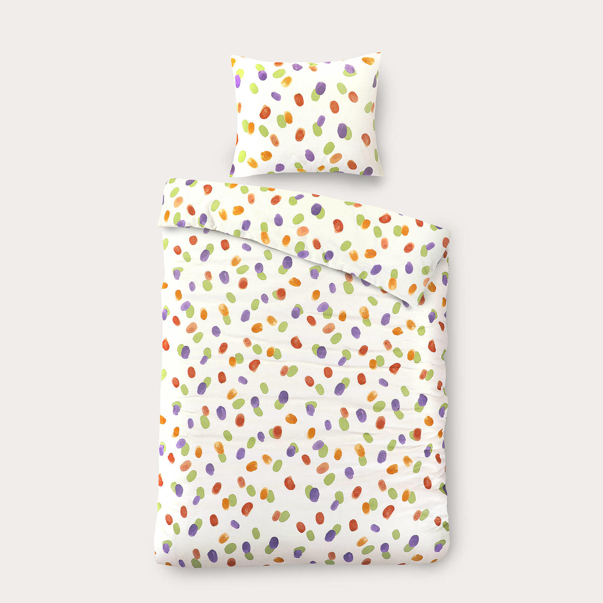 NOUS Kids katoenen dekbedovertrek 1 persoons (140x200 cm) - Afbeelding 3