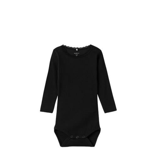 NAME IT BABY romper NBFKAB zwart afbeelding