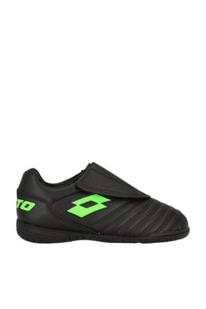 Milano 700 ID JR junior zaalvoerbalschoenen zwart/felgroen