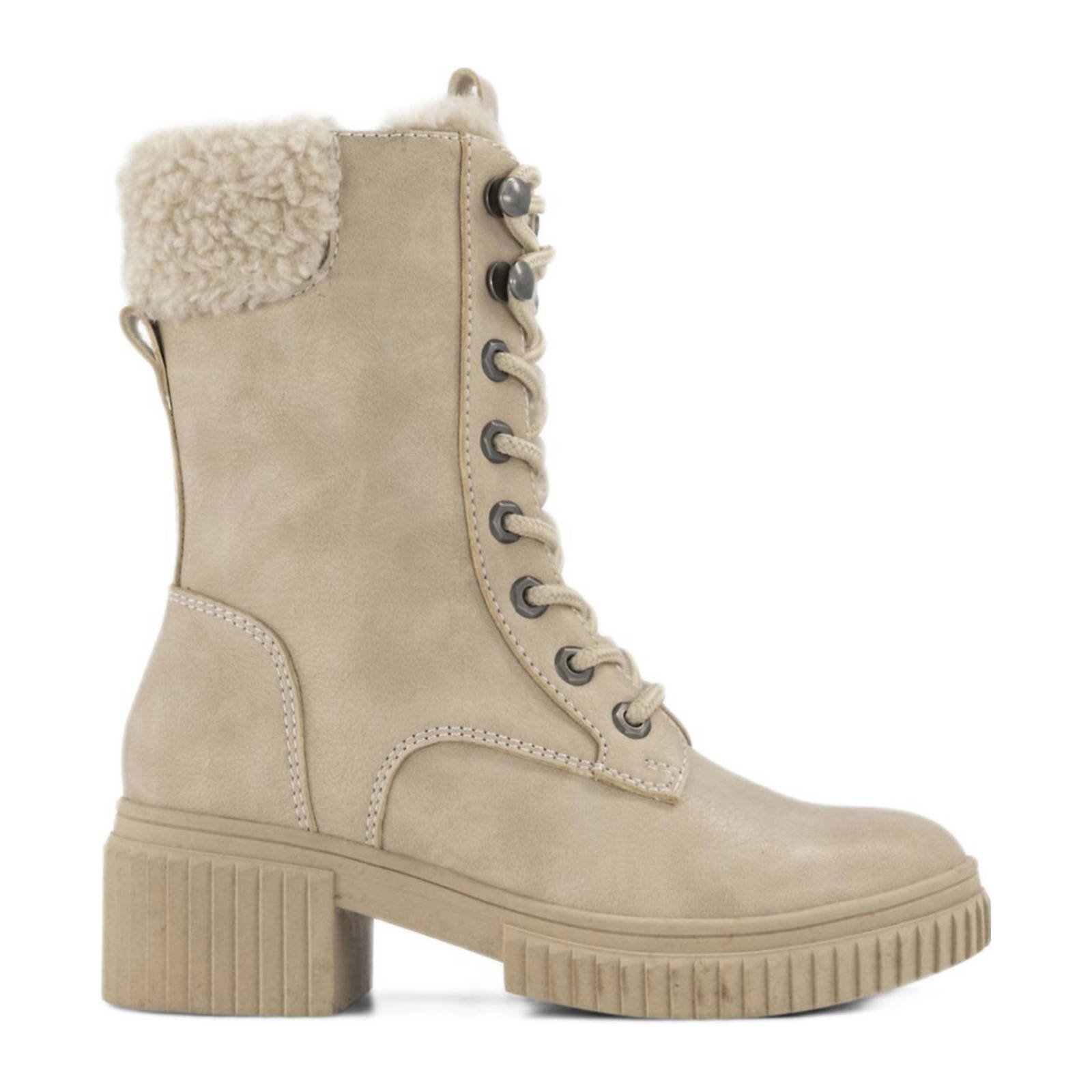 Oxmox veterboots beige kopen Morgen in huis wehkamp