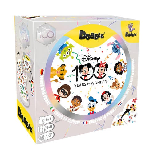 Zygomatic Board Game Studio Dobble Disney 100th Anniversary NL afbeelding