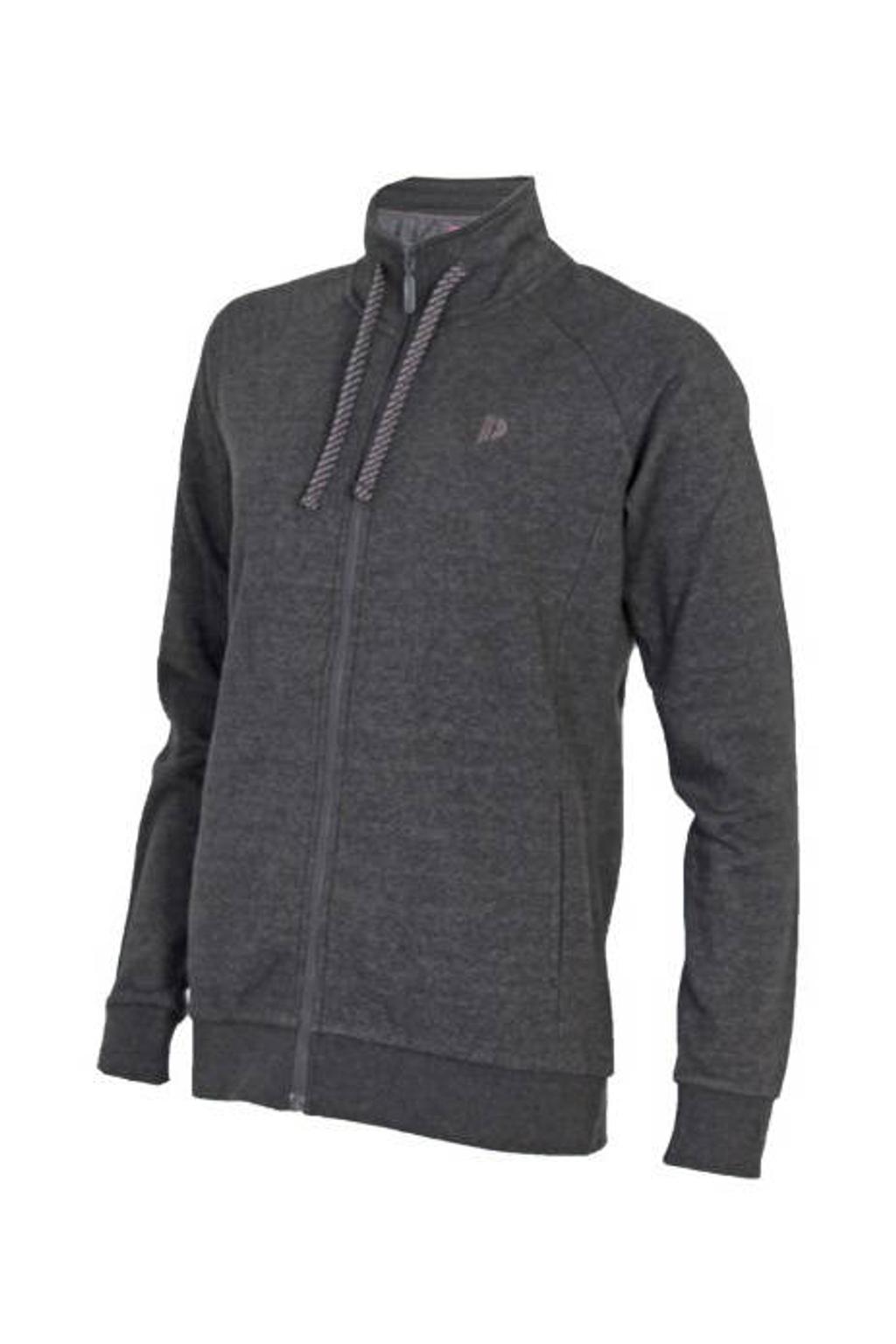 Donnay sportvest Amber antraciet