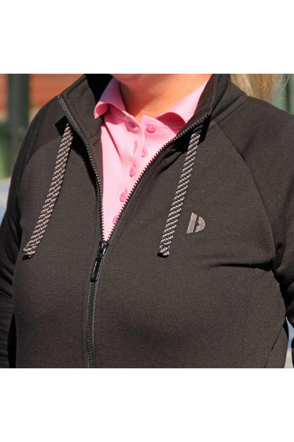 Donnay sportvest Amber zwart