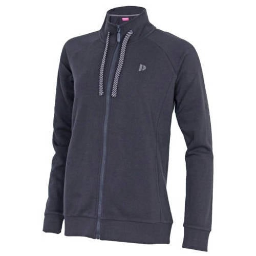 Donnay sportvest grijsblauw afbeelding