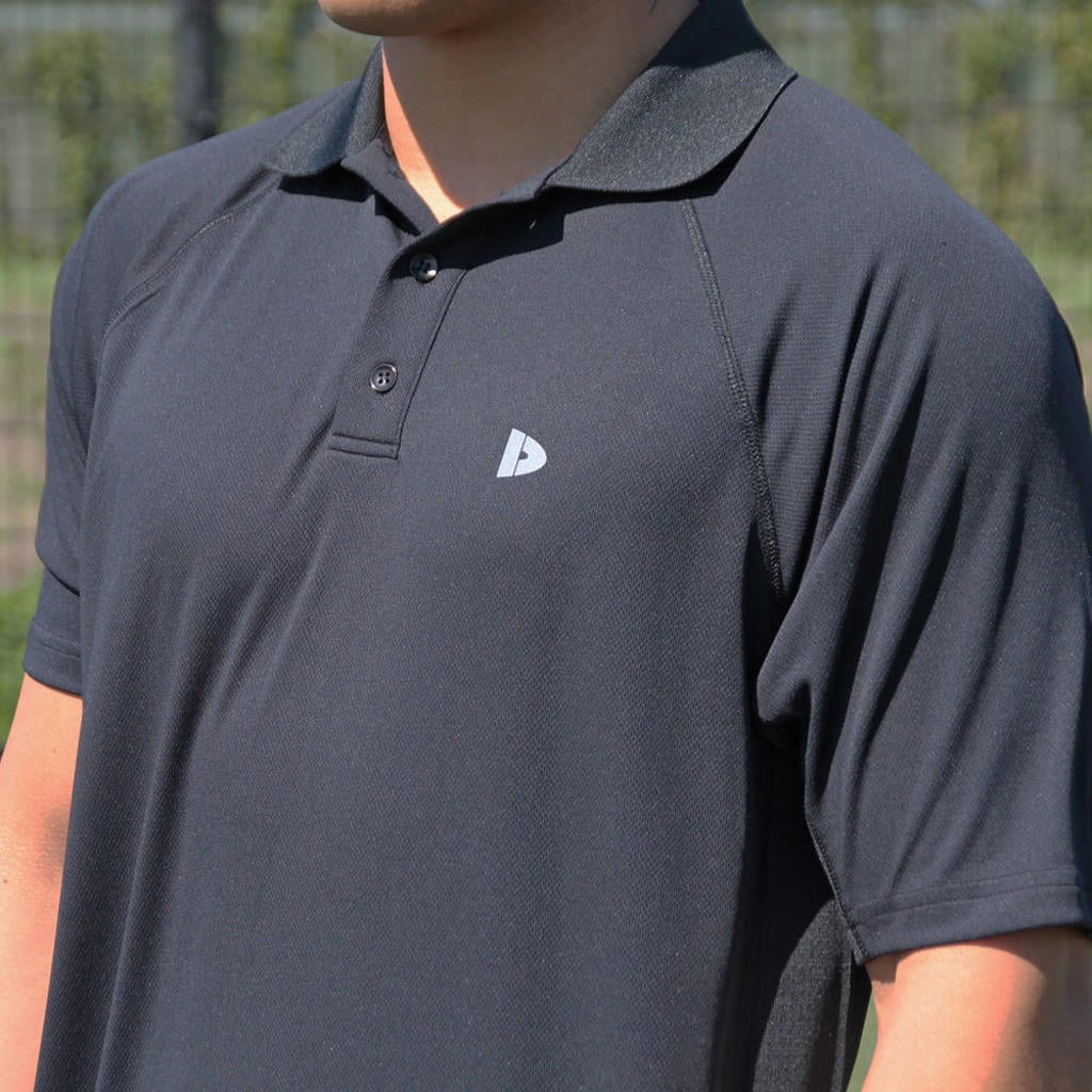 Donnay sportpolo Björn zwart