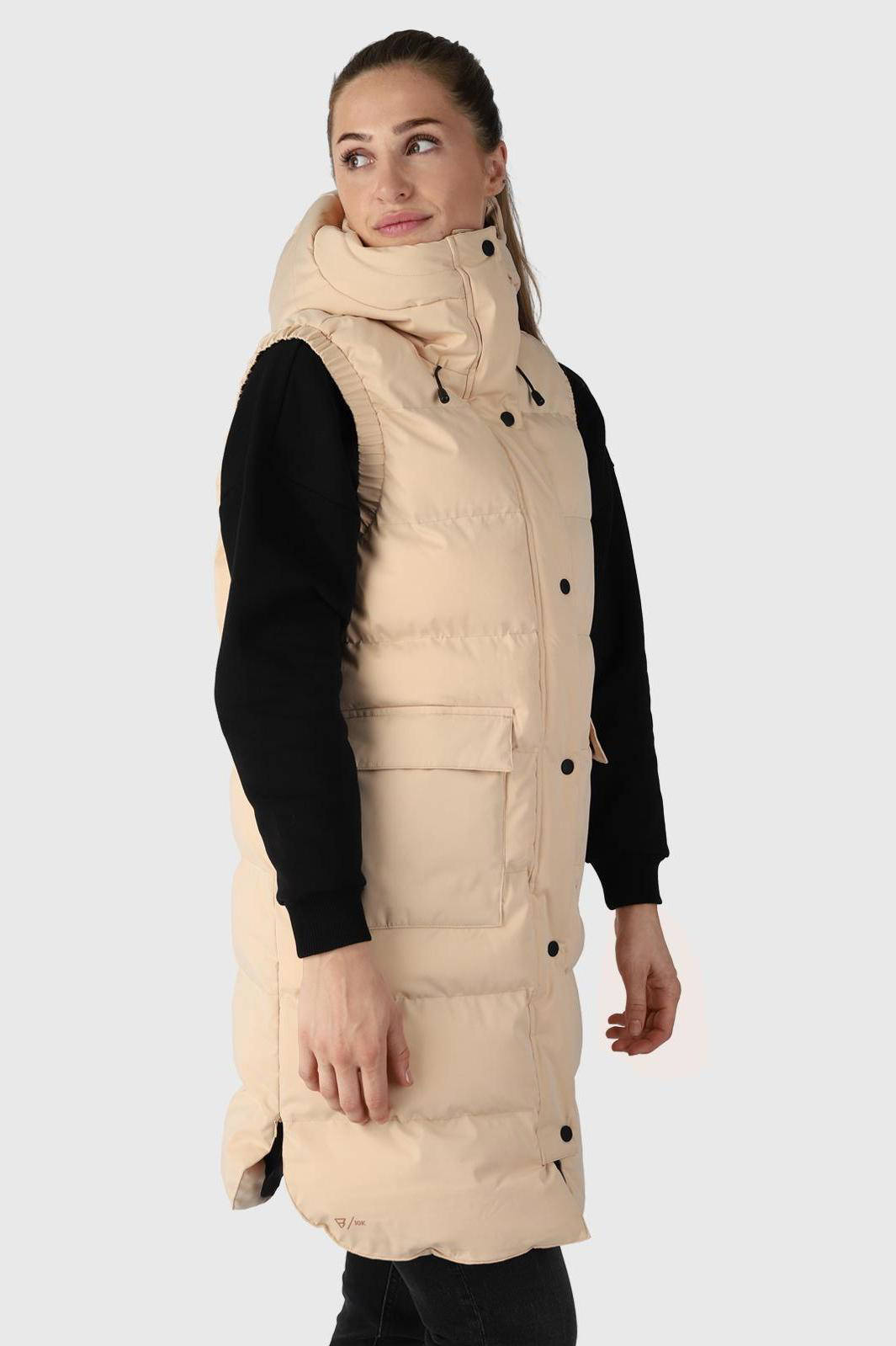 Brunotti bodywarmer Kalani beige wehkamp