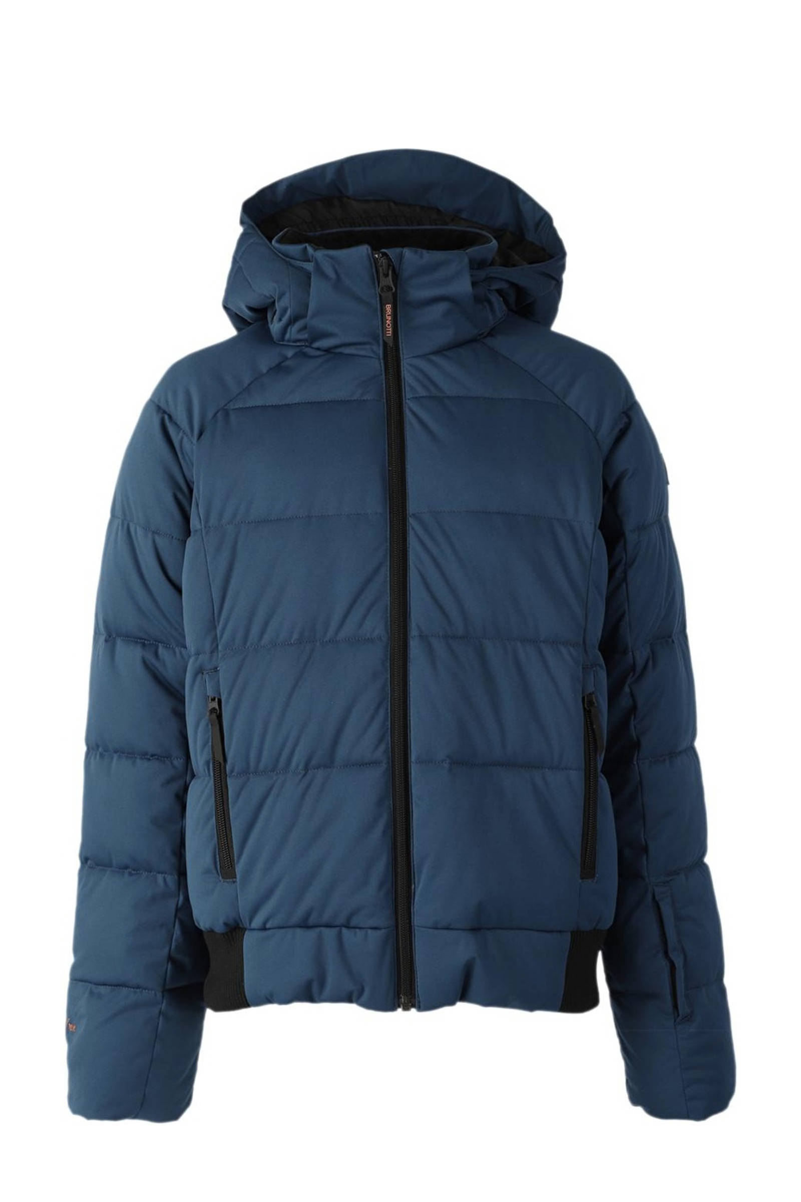 Brunotti ski jack Suncrown donkerblauw wehkamp