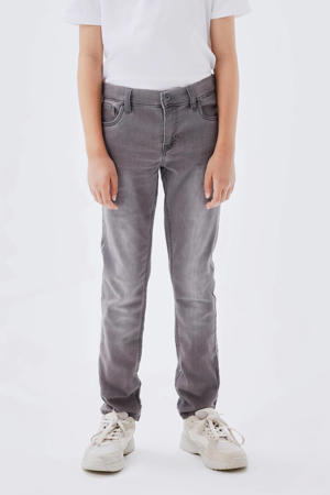 slim fit jeans NKMTHEO medium grey denim