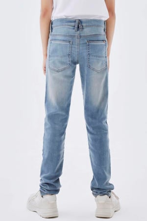 slim fit jeans NKMTHEO light blue denim
