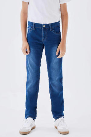slim fit jeans NKMTHEO medium blue denim