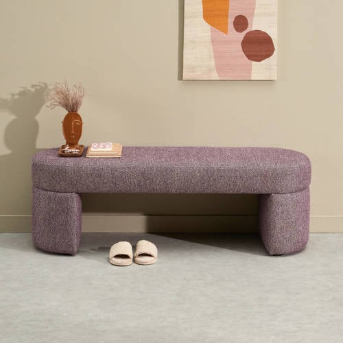 NOUS Living eetkamerbank Nice 145 cm - lila