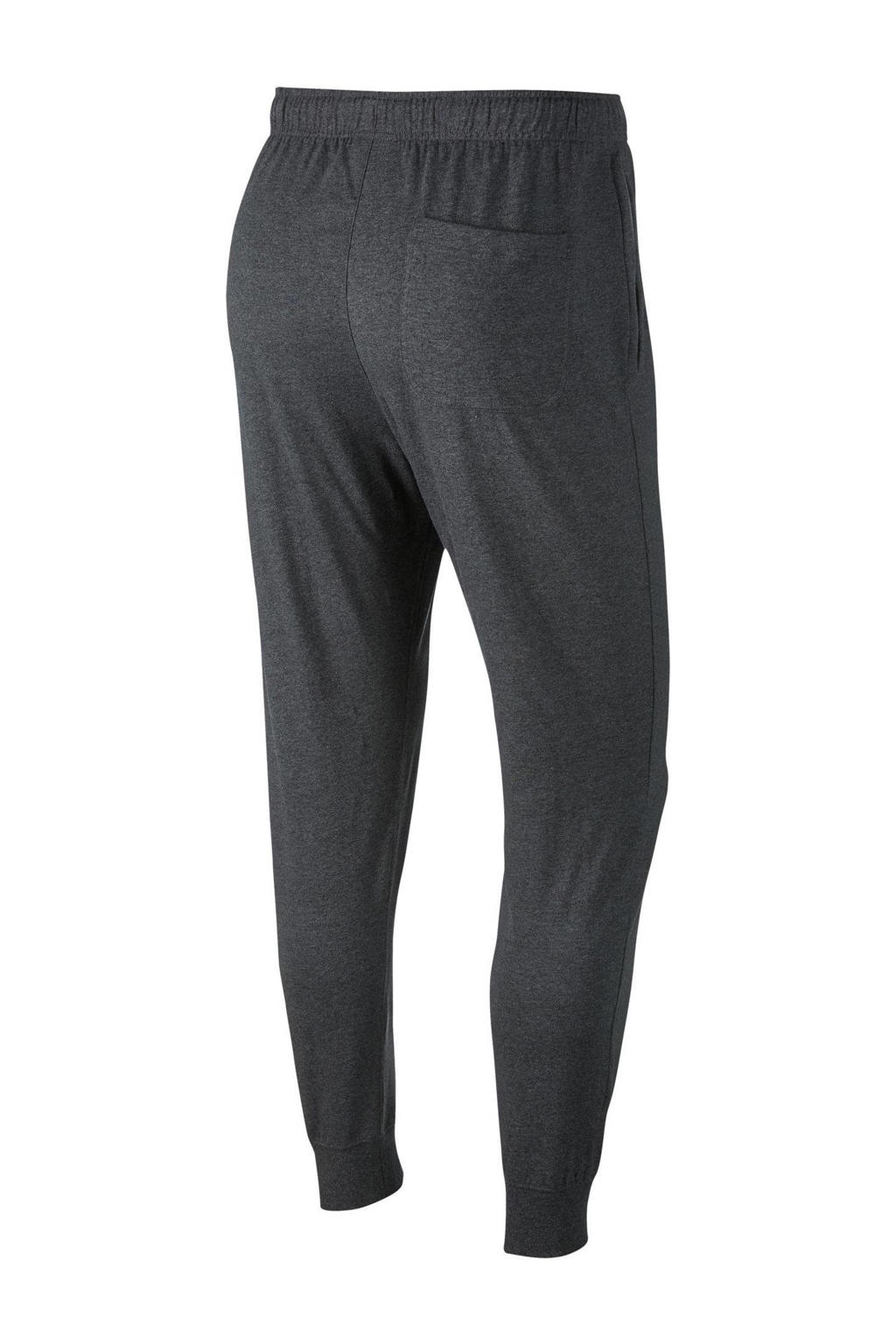 Nike joggingbroek donkergrijs melange wehkamp