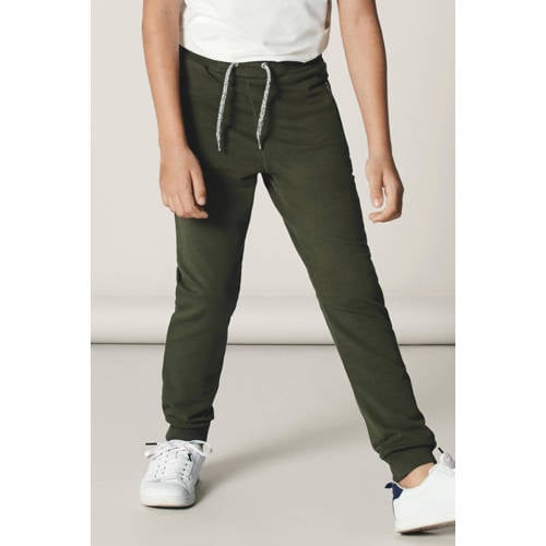 NAME IT KIDS joggingbroek NKMHONK donkergroen afbeelding