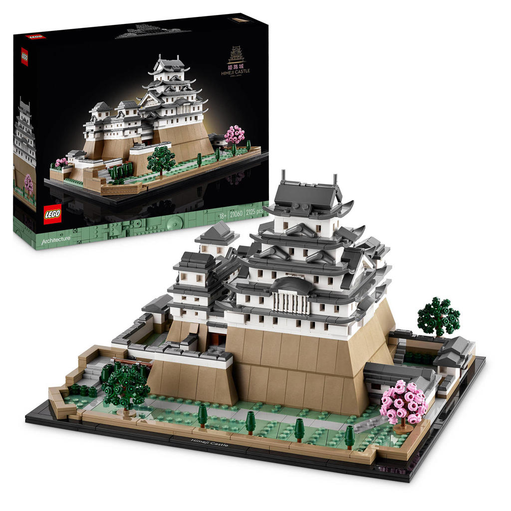 LEGO Architecture Kasteel Himeji Japans Kasteel Model Bouwpakket voor Volwassenen 21060