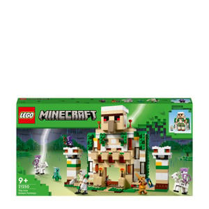 Wehkamp LEGO Minecraft Het ijzergolemfort 21250 aanbieding