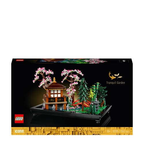 Wehkamp LEGO Icons Rustgevende tuin 10315 aanbieding