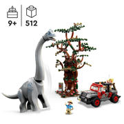 thumbnail: LEGO Jurassic World Brachiosaurus ontdekking met Groot Dinosaurus Figuur en Jeep Auto 76960
