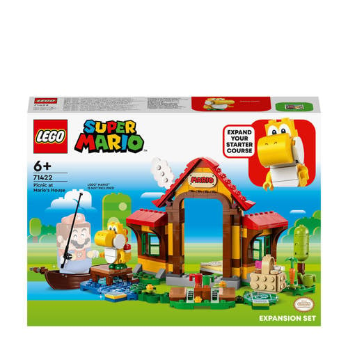 Wehkamp LEGO Super Mario Uitbreidingsset: Picknick bij Mario's huis 71422 aanbieding