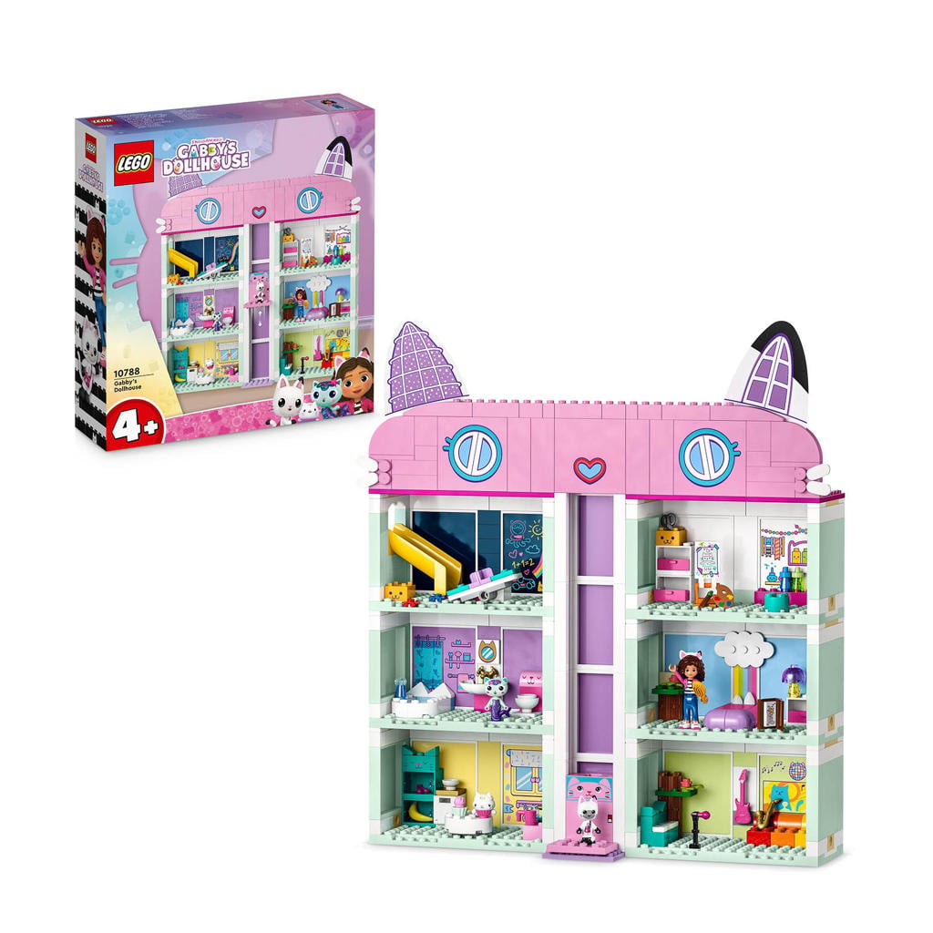 LEGO Gabby's Dollhouse Gabby's poppenhuis Speelgoed voor Kinderen 10788