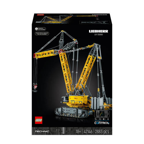 Wehkamp LEGO Technic Liebherr Rupsbandkraan LR 13000 31142 aanbieding