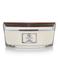 WoodWick geurkaars Linen Ellipse