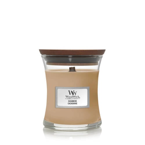 Wehkamp WoodWick geurkaars Cashmere Mini aanbieding