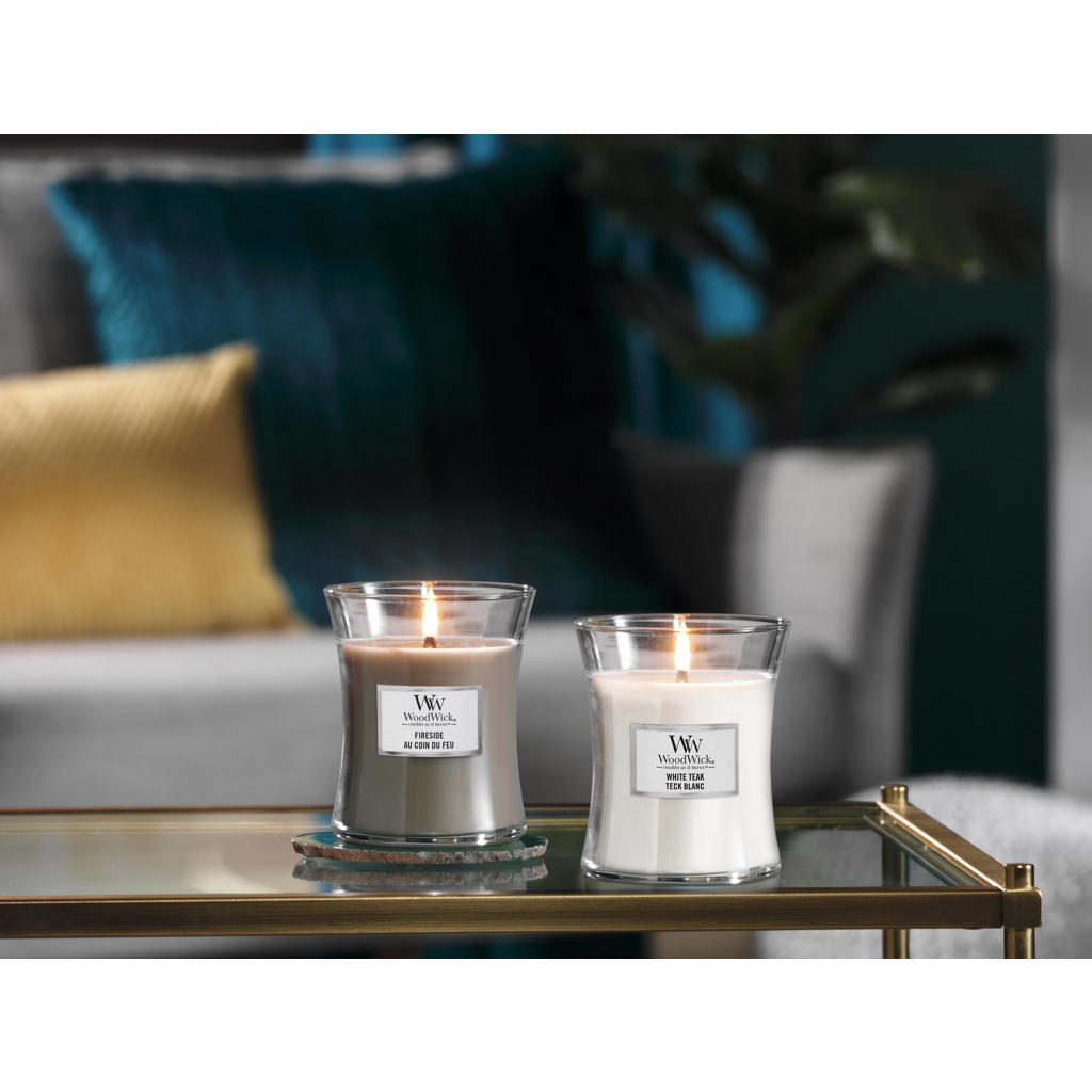 WoodWick geurkaars Fireside Medium wehkamp